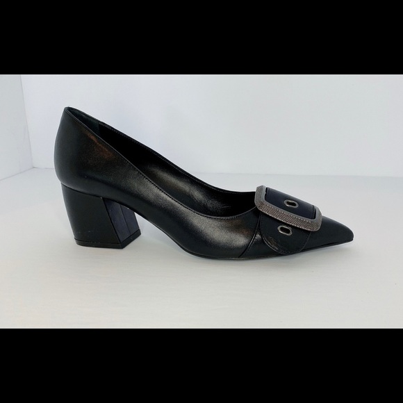Browns Couture Black Leather Pumps made in… - Picture 5 of 10
